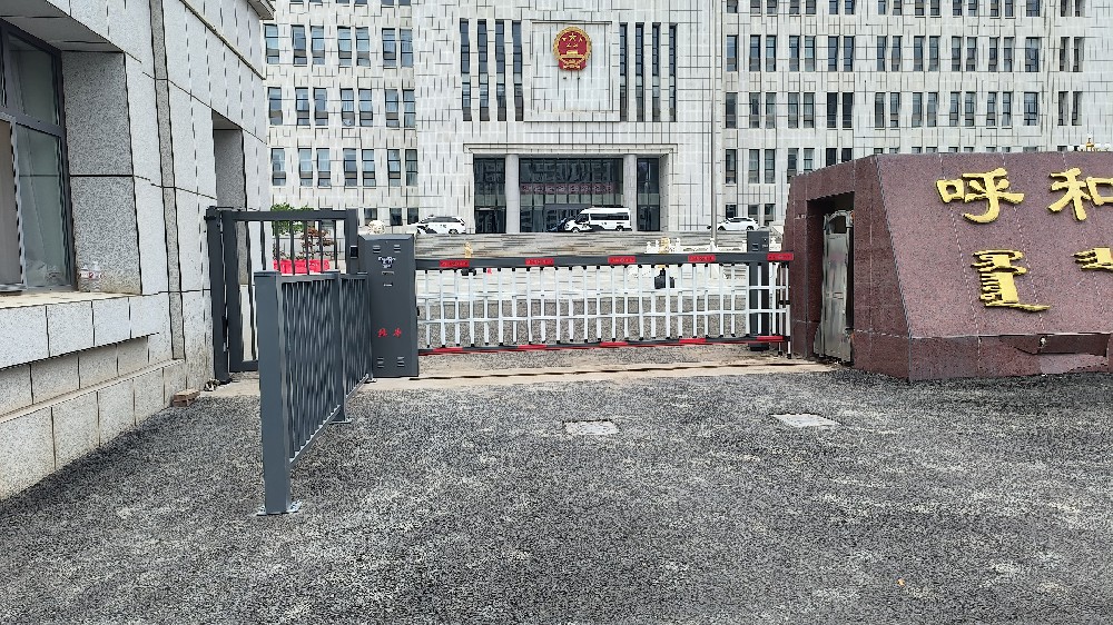 呼市鐵路運(yùn)輸中級法院安裝完畢